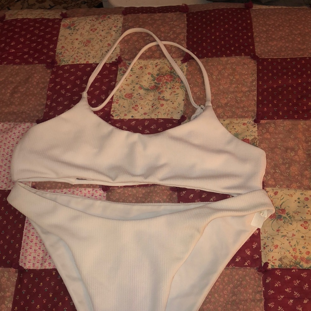 White bikini